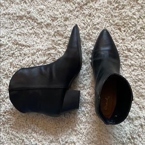 Qupid Cowboy Ankle Booties - 7